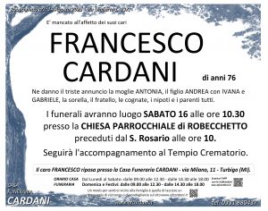 Scopri di più sull'articolo Francesco Cardani