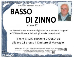 Scopri di più sull'articolo Basso Di Zinno