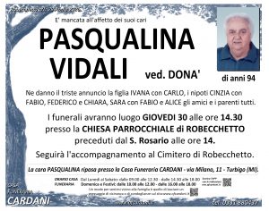 Scopri di più sull'articolo Pasqualina Vidali