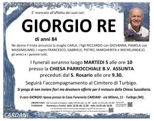 Scopri di più sull'articolo Giorgio Re