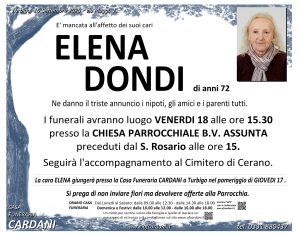 Scopri di più sull'articolo Elena Dondi